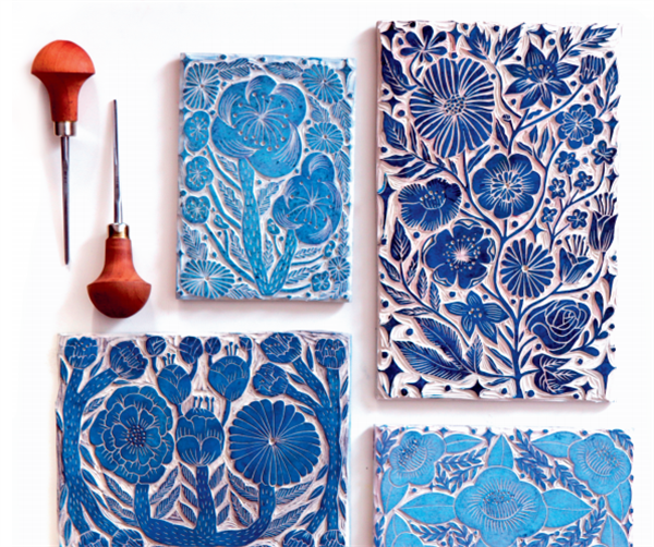 广西美术出版社丨零基础入门版画，玩转进阶两不误！