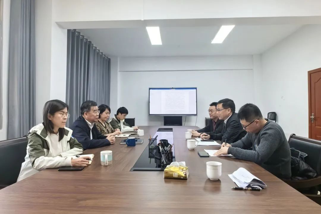 广西科学技术出版社一行赴广西科学院生态产业研究院开展业务交流