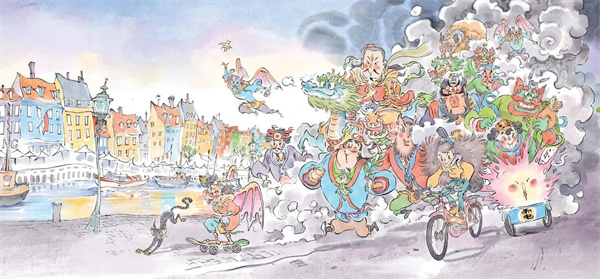 接力出版社 | 雷公爱上摇滚乐？拍照还要凹造型？这个女孩遇到的神仙可真不一般……